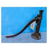 Vintage Peoria Cast Iron Ratchet Jack