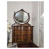Antique Oak Dresser with Mirror