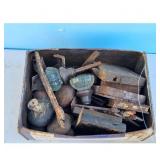 Vintage Door Knobs and Hardware Lot