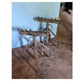 Adjustable pipe jack stands