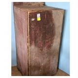 Antique Wooden Cabinet Storage Chest