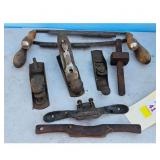 Lot of Vintage Stanley Woodworking Hand Planes and