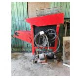 Red Corn Sheller Machine with Motor