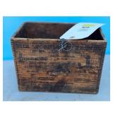 Vintage Wooden "The Workmans Friend" Crate Box