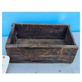 Antique Wooden Crate Box Rustic Farmhouse Decor St
