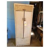 Vintage Metal Cabinet Storage Locker