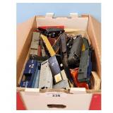 Assorted HO Scale Model Train Cars Lot