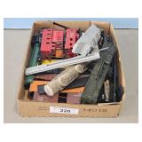 Assorted HO Scale Model Train Cars Lot