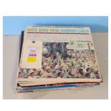 Lot of 3 Vintage Vinyl Records: Ernie Ford, The St