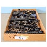 Assorted Lot of HO Scale Model Train Engines and P