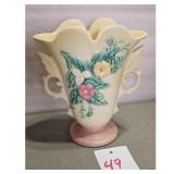 Vintage Hull Pottery Vase Magnolia Pattern
