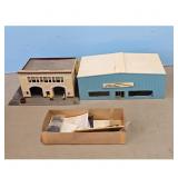 Model Fire Station and Warehouse Building Lot