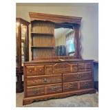 Florida Furniture Industries Triple Dresser with M