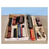 Assorted HO Scale Model Train Cars Lot