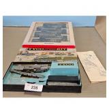 Tyco HO Scale Model Train Kit with Walthers Cars