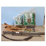 Woodland Moss & Model Train Accessories Lot