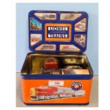 Lionel Legendary Trains Tin Box with Model Railroa