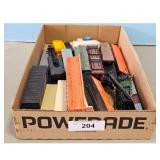 Assorted HO Scale Model Train Cars Lot