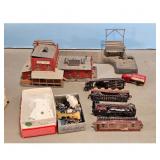 Vintage Model Train Lot - Buildings and Rolling St
