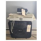 RCA Alarm Clock & 2 Fans Set