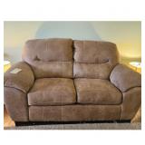Comfortable Brown Love seat Sofa