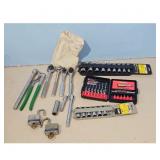 Craftsman Socket / Drill Bit/ Set 3 Ratchets/ Lock