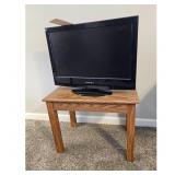 Dynex 24 TV  & Oak Side Table Set