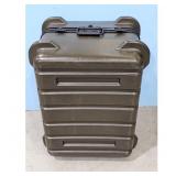 Large Olive Green Hard Case 'TWO PERSON LIFT' '