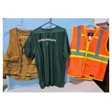 Walls Safety Vest /Cincinnati T-Shirt/Hunting Vest