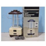 Sears 360  Fluorescent Lantern 293106 with 12V Ada