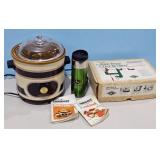 Rival Crock-Pot Slow Cooker/Green Apple Peeler/JD