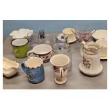 Floral Drinkware/Gravy Boat/pitcher  Serving Set