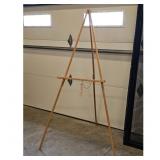 Wood Artist Easel Adjustable Height