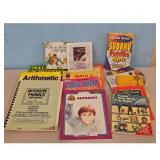 Educational Books Set Math Phonics Puzzles