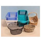 Multi-Color Storage Baskets Set