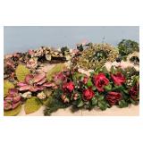 Artificial Floral Arrangements Multi-Color Roses M