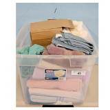 Sterilite Assorted Storage Bin With Towels