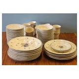 Provincial Bouquet Floral Stoneware Dinnerware Set
