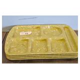 Prolon Ware Speckled Divided Lunch Trays Set