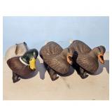 3 Flambeau Mallard Duck Decoys