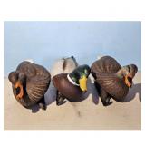 3 Flambeau Mallard Duck Decoys
