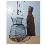 Fishing Net  & Fish Scaling Board