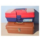 Metal &  Plastic Tackle Box Set