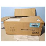 NIB Diamond Garden Fence Panels Black 45Pk
