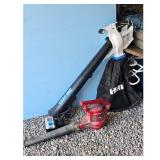 HART Cordless Leaf Blower Vac & Toro  Electric Blo
