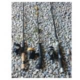 Johnson Uni-Spin Fishing Rod Reel Combos
