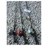 Shakespeare Fishing Rods With Reels Set