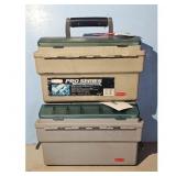 2 Rubbermaid Tackle Boxes
