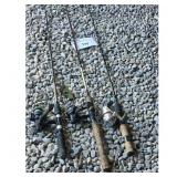 3 Fishing Rod & Reels