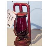 Regal Red Lantern 1890-1907 Patent Dates